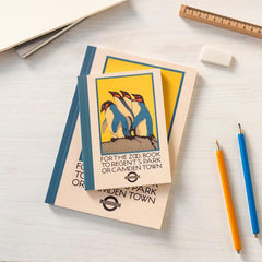 Rex London - TFL Heritage - Vintage Zoo Poster A5 Notebook