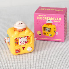 Rex London - Wind-up Ice Cream Van - Yellow