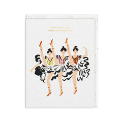 Ohh Deer - You Can-Can and Did-Did Card