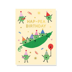 Stormy Knight Hap-Pea Birthday Card