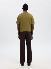 Selected Homme Harry Twill Pants - Chocolate Torte