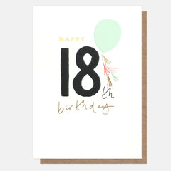 Caroline Gardner 18th Birthday Card