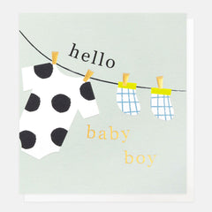 Caroline Gardner Baby Boy Card