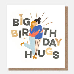 Caroline Gardner Birthday Hugs Card