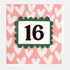 Caroline Gardner Lots of Love 16th Card