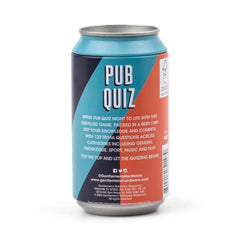 Gentlemen’s Hardware Pub Quiz in a Can