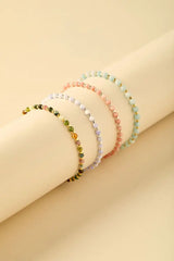 Estella Bartlett Amelia Bracelet - Gold Plated - Smoky Quartz