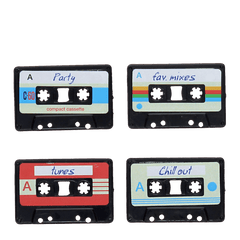 Rex London - Mini Music Magnets - Cassette (Set of 4)