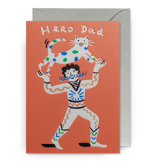 Lagom Design Retro Hero Dad Card