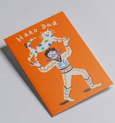 Lagom Design Retro Hero Dad Card