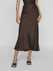 Vila - Knit Top in Coffee Bean