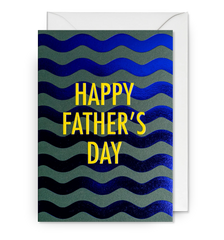 Lagom Design Wiggly Waves Father’s Day Card