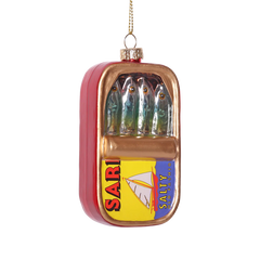 Studio Thie Sardine Can Glass Decoration