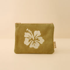 Cai & Jo Corduroy Pouch in Olive