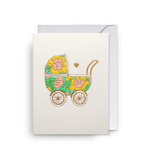Lagom Design - Decorative Pram Mini Card