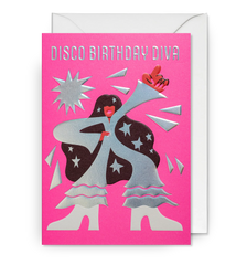Lagom Design - Disco Birthday Diva Card