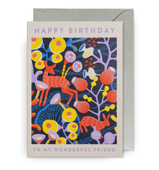 Lagom Design - Wonderful Friend Birthday Card