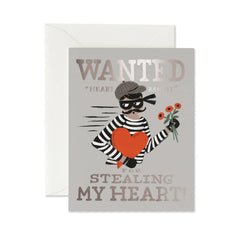 Rifle Paper - Heart Bandit Card