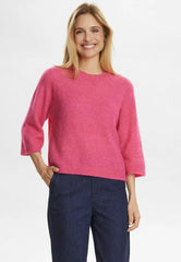 Numph - Nuriette Selma Pullover - Fandango Pink