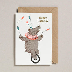 Petra Boase - Happy Birthday Bear Card