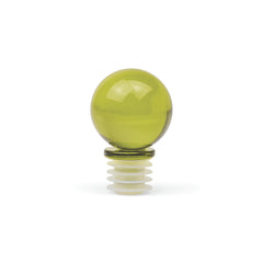Here’s How - Glass Bottle Stopper in Olive Green