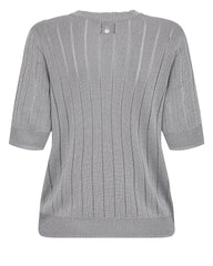 Numph Misja Pullover - Silver