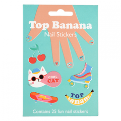 Rex London - Children’s Banana Nail Stickers