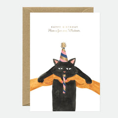 1973 - Whatever Cat Birthday Card