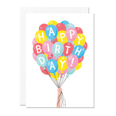 Ricicle - Balloon Bunch Birthday Card