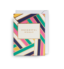 Lagom Design - Wonderful Woman Mini Card