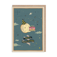 Ohh Deer- Moon Cake Birthday Card