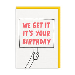 Ohh Deer- We Get It Greeting Card
