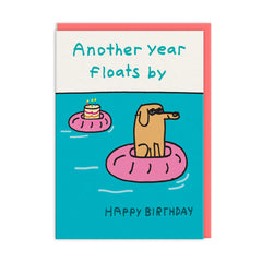 Ohh Deer- Another Year Floats By Card