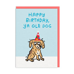 Ohh Deer- Happy Birthday Ya Ole Dog Card
