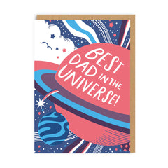 Ohh Deer Best Dad in the Universe Card