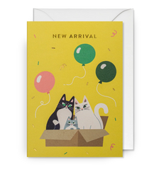 Lagom Design New Arrival Kitten Greeting Card