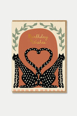 Black Catz Birthday Wishes Card - 1973