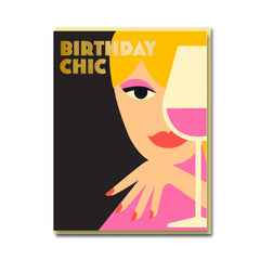 1973 Birthday Chic Card
