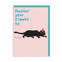 Ohh Deer - Another Year Sneaks By Greeting Card
