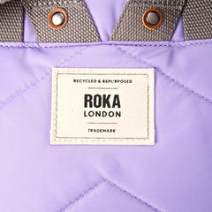 Roka Canfield Roll Top Small Backpack - Thistle Bloom