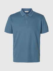 Selected Homme Fave Zip Knitted Polo