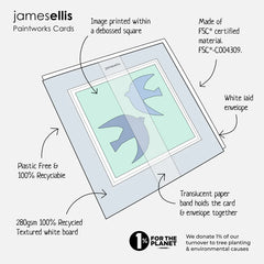 James Ellis One Sided Paintworks Card