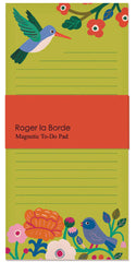 Roger la Borde Birdsong Magnetic Notepad