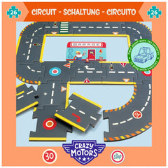 Djeco Crazy Motors Puzzle Circuit