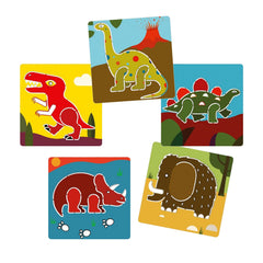 Djeco Stencils Dinosaurs