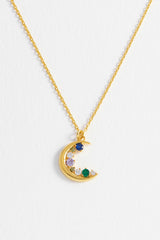 Estella Bartlett -  Gold Plated Moon Pendant