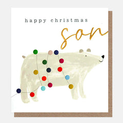 Caroline Gardner - Happy Christmas Son Card