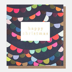 Caroline Gardner - Bunting & Sausage Dog Mixed Meningitis Now Charity Christmas Cards Pack Of 8