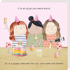Rosie Made A Thing Card - Born