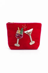 My Doris - Pink Fizz & Espresso Martini Small Coin Pouch